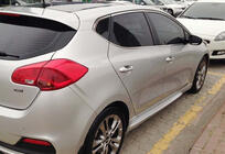 Kia Ceed 2012–2018 Stranski pragovi DPT (2012-2015, črna visok sijaj) fotografija 2