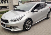 Kia Ceed 2012–2018 Stranski pragovi DPT (2012-2015, črna visok sijaj) fotografija 3