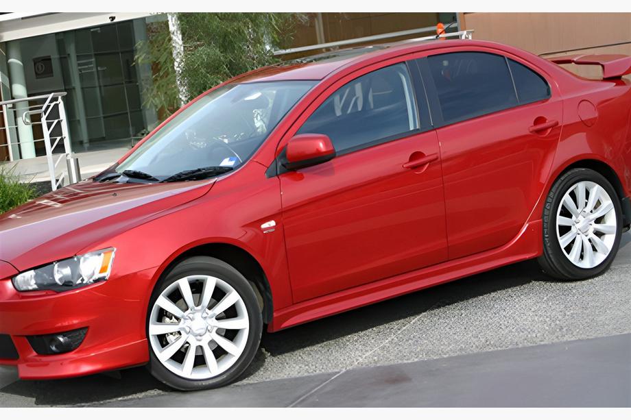 Mitsubishi Lancer X 2008– DPT bočni pragovi (za barvanje) Image