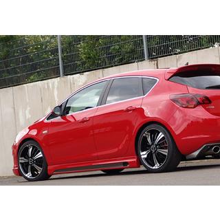 Stranski pragovi DPT V-2 (črni sijaj) Opel Astra J 2009–2015 fotografija 2