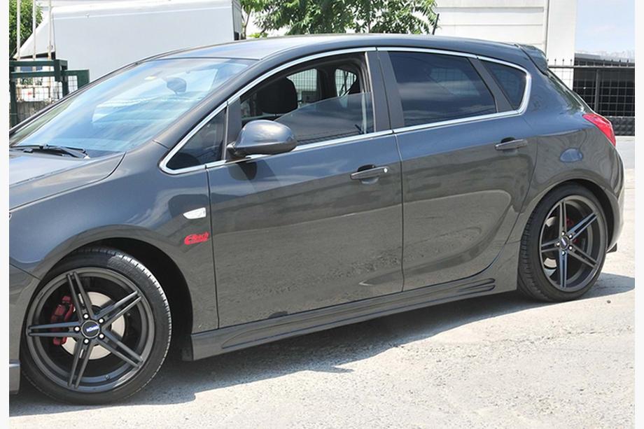 Opel Astra J 2009–2015 Stranski pragovi DPT V-3 (za lakiranje) Image