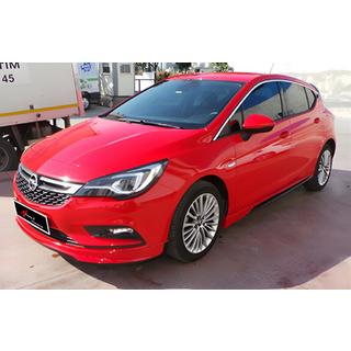 Stranski pragovi DPT V-1 (črna visok sijaj) Opel Astra K 2016–2021