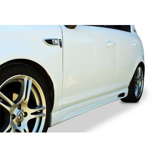 Stranski pragovi DPT V-2 (črni sijaj) Opel Corsa D 2007–2014 fotografija 1