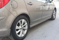 Opel Corsa D 2007–2014 Stranski pragovi DPT V-3 (črn visok sijaj) fotografija 1
