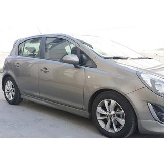 Stranski pragovi DPT V-3 (črn visok sijaj) Opel Corsa D 2007–2014 fotografija 2