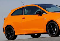 Seat Ibiza 2010–2017 Stranski pragovi DPT V-1 (Coupe, črni sijaj) fotografija 1