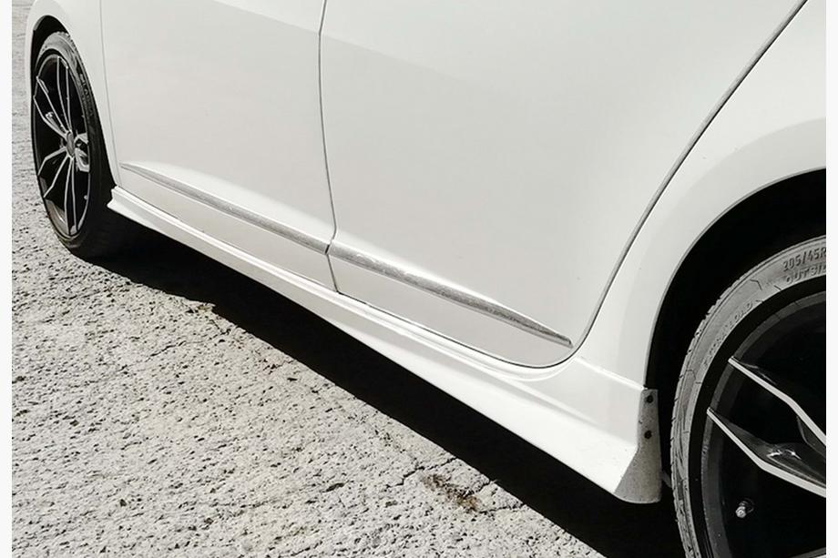 Seat Ibiza 2010–2017 Stranski pragovi DPT V-2 (črni sijaj) Image