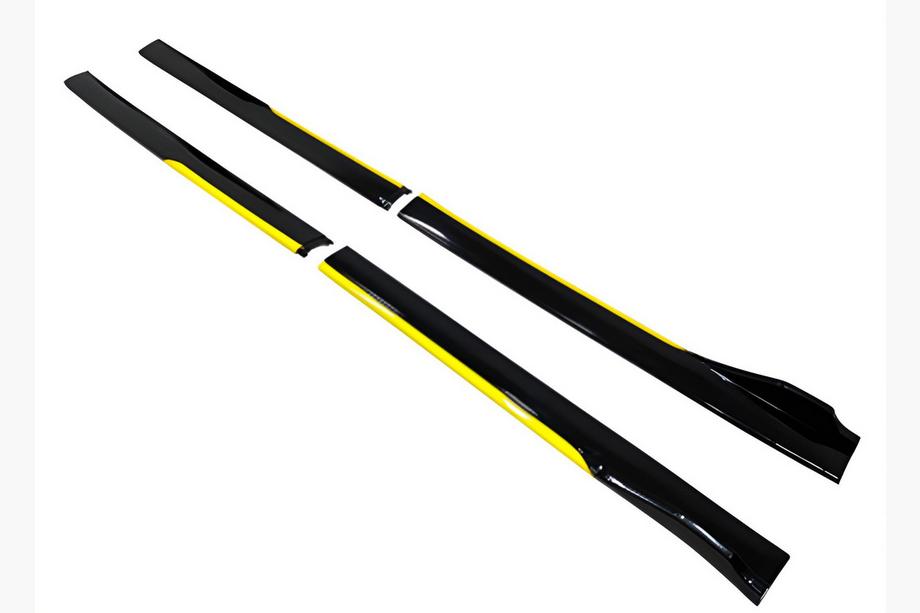 Univerzalne obloge bočnih pragov Niken Yellow (ABS) (4 kosi) Fotografija 1