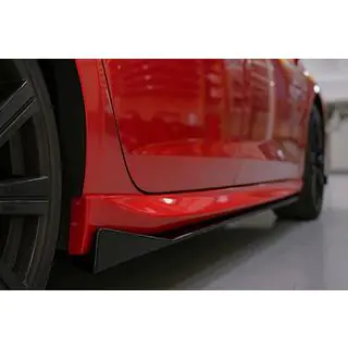 Univerzalni nastavki za bočne pragove DPT Aero Black (sijaj črna) fotografija 1