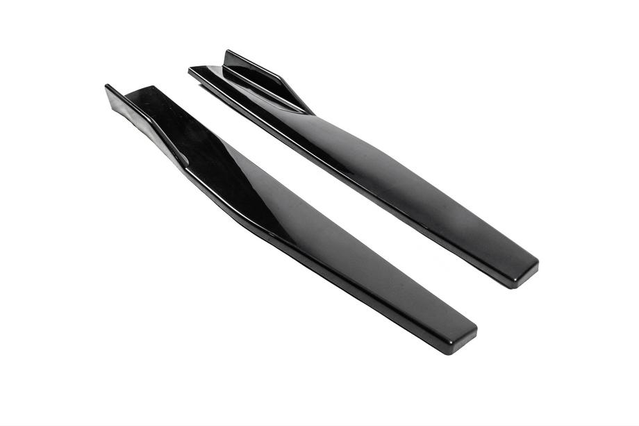 Univerzalni nastavki za bočne pragove DPT Aero Black (sijaj črna) Fotografija 5