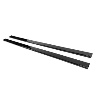 Univerzalna stranska pragovna letev DPT Lower Lip Black (sijajno črna) fotografija 2