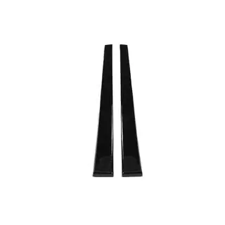 Univerzalna stranska pragovna letev DPT Lower Lip Black (sijajno črna) fotografija 4