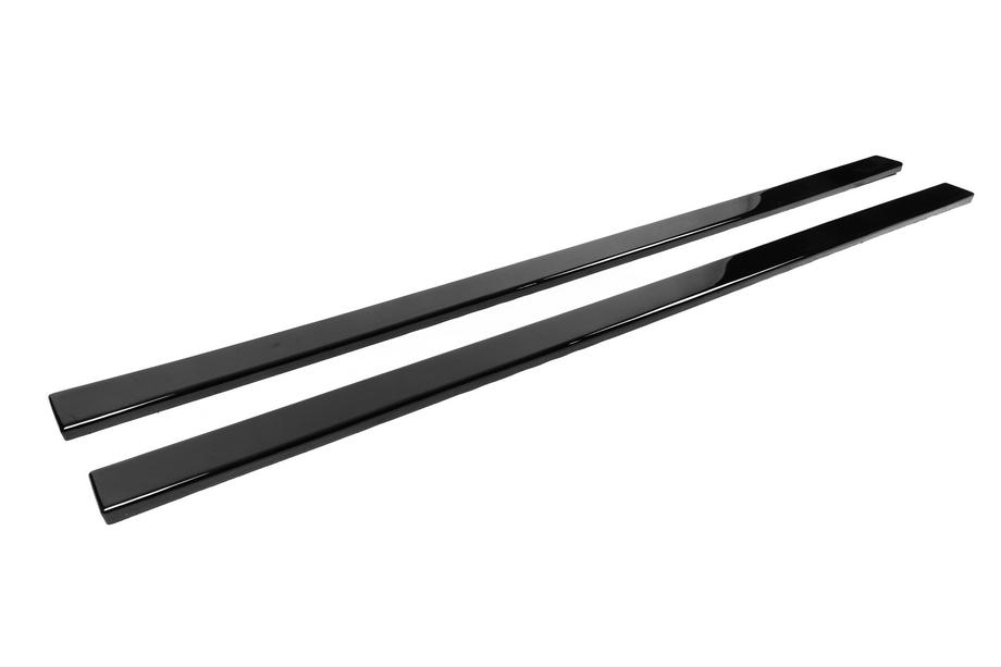 Univerzalna stranska pragovna letev DPT Lower Lip Black (sijajno črna) Fotografija 3