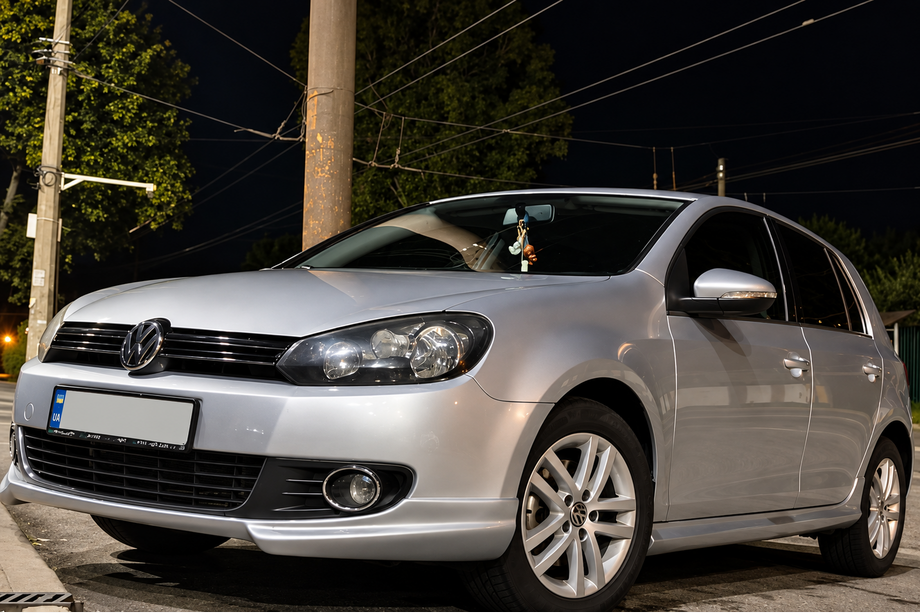 Volkswagen Golf 6 2008–2014 Stranski pragovi DPT V-1 (HB, za lakiranje) Fotografija 6