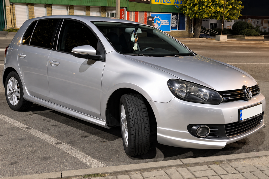 Volkswagen Golf 6 2008–2014 Stranski pragovi DPT V-1 (HB, za lakiranje) Fotografija 2