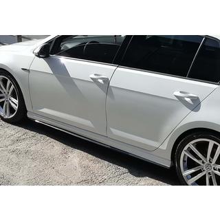 Stranski pragovi DPT V-2 (črni sijaj) Volkswagen Golf 7/E-Golf 2012–2020 fotografija 1