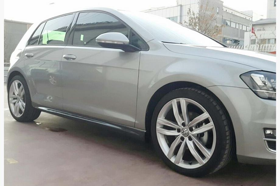 Volkswagen Golf 7/E-Golf 2012–2020 Stranski pragovi DPT V-8 (za lakiranje) Fotografija 3