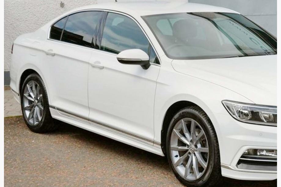 Volkswagen Passat B8 2015–2023 Stranski pragovi DPT (za lakiranje) Fotografija 1