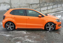 Volkswagen Polo 2010–2017 Stranski pragovi DPT V-4 (za lakiranje) fotografija 3