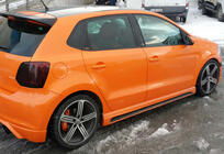 Volkswagen Polo 2010–2017 Stranski pragovi DPT V-4 (za lakiranje) fotografija 4