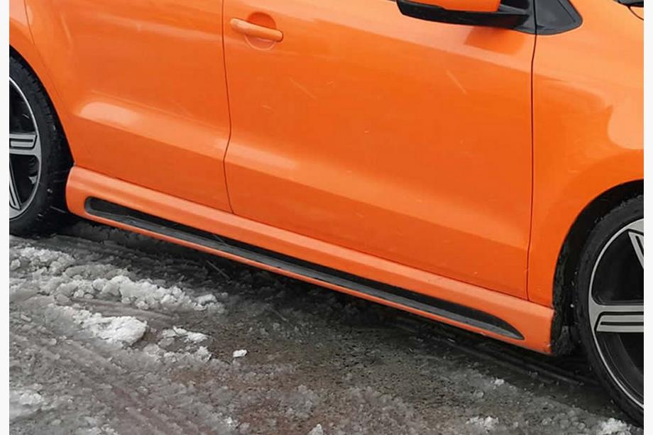Volkswagen Polo 2010–2017 Stranski pragovi DPT V-4 (za lakiranje) Image