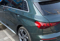 Audi A3 2012–2020 Pokrovi zadnjih bocnih stekel DPT V-1 (crna visok sijaj, 2 kos) fotografija 2