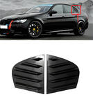 BMW serija 3 E90/E91 2005–2011 Obrobe zadnjih stekel DPT (črna visok sijaj, 2 kosa) fotografija 1