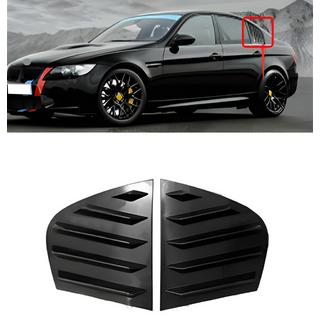 Obrobe zadnjih stekel DPT (črna visok sijaj, 2 kosa) BMW serija 3 E90/E91 2005–2011 fotografija 1