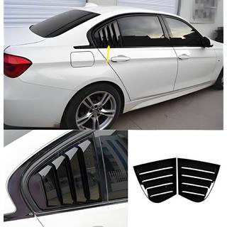 Obrobe zadnjih stekel DPT (črna visok sijaj, 2 kosa) BMW serija 3 F30/F31 2012–2019