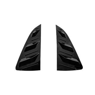 Obrobe zadnjih stekel DPT (črna visok sijaj, 2 kosa) Volkswagen Polo 2010–2017 fotografija 2
