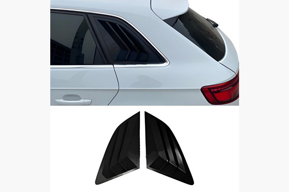 Audi A3 2012–2020 Pokrovi zadnjih stekel DPT V-2 (črna sijaj, 2 kos) Image