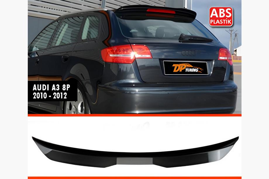 Audi A3 2003–2012 Spojler DPT V-1 (2010-2012, HB, črna sijaj) Image