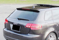 Audi A3 2003–2012 Spojler DPT V-4 (sijajno črna) fotografija 2