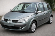 Renault Scenic/Grand 2003–2009 Pokrovi ogledal (2 kosa, plastika) fotografija 1