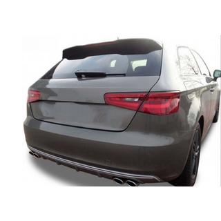 Spojler DPT V-4 (2012-2016, črna visokosijajna) Audi A3 2012–2020 fotografija 2