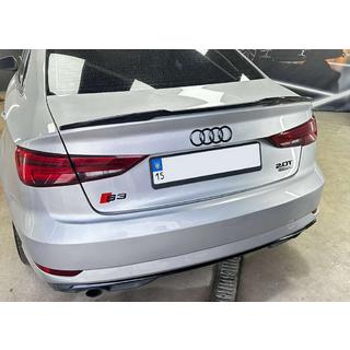 Spojler DPT V-5 (črna visok sijaj) Audi A3 2012–2020 fotografija 1