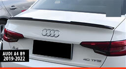 Audi A4 B9 2015–2024 DPT spojler (črna visok sijaj) fotografija 1