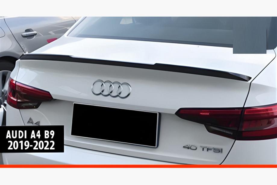 Audi A4 B9 2015–2024 DPT spojler (črna visok sijaj) Image