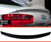 Audi A6 C7 2011–2017 DPT V1 spojler (Sedan, črna visok sijaj) fotografija 1