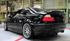 BMW serija 3 E46 1998–2006 CSL-styling spojler (za Coupe, sijajno črna) fotografija 1