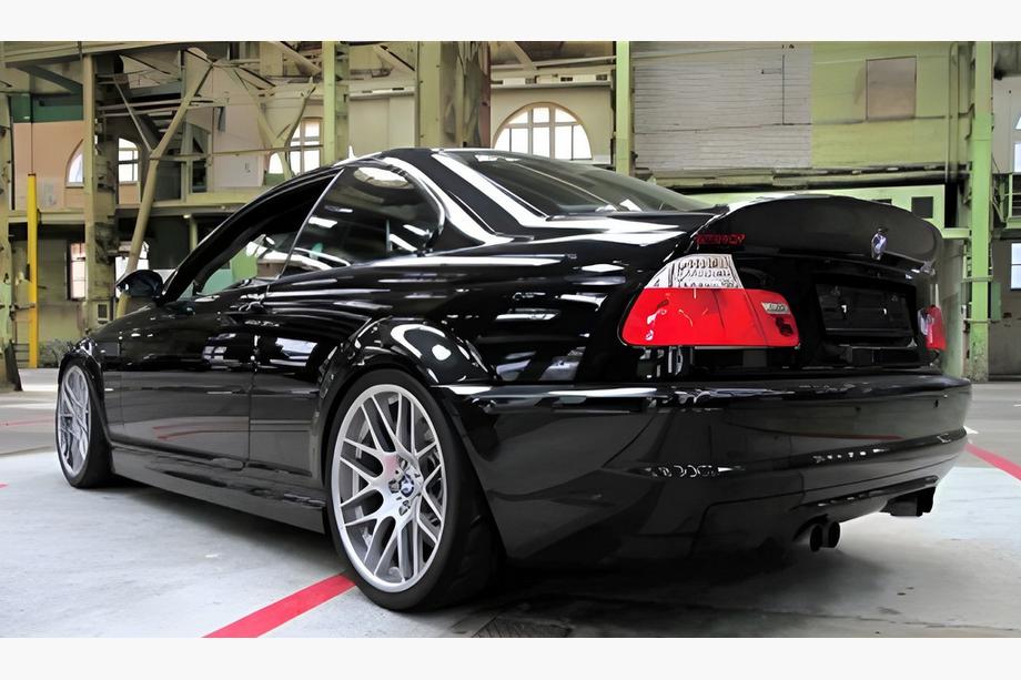 BMW serija 3 E46 1998–2006 CSL-styling spojler (za Coupe, sijajno črna) Image