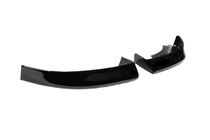 BMW serija 3 E46 1998–2006 Lip spojler sprednjega odbijača Flap DPT (črna visok sijaj) fotografija 5