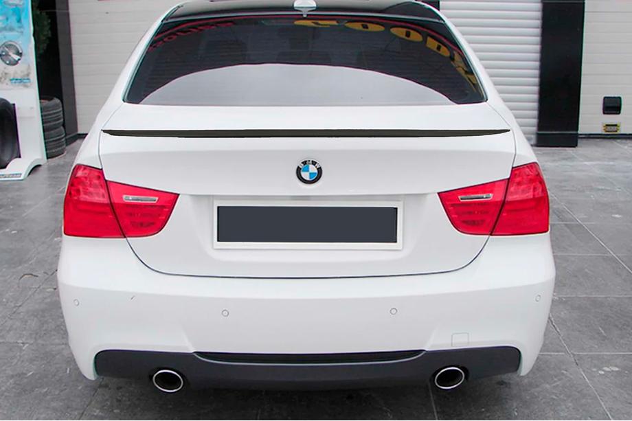 BMW serija 3 E90/E91 2005–2011 Spojler M3-Style (za E90, sijajno črna) Image