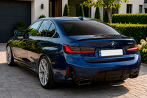 BMW serija 3 G20/G21 2018– Spojler v slogu M3 (za G20/G80, črna visokega sijaja) fotografija 2
