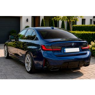 Spojler v slogu M3 (za G20/G80, črna visokega sijaja) BMW serija 3 G20/G21 2018– fotografija 2