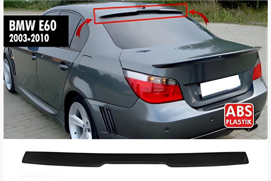 BMW Serija 5 E60/E61 2003–2010 Spojler za zadnje steklo DPT V-3 (črni sijaj) Image