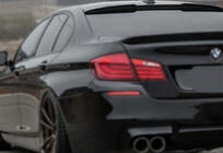 BMW serija 5 F10/F11 2010–2016 M4-Style V1 spojler lip (za F10, sijajno črna) fotografija 5