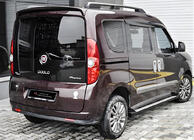 Fiat Doblo II 2010–2022 DPT spojler (črna visok sijaj) fotografija 1