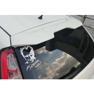 DPT spojler (črna visok sijaj) Fiat Grande Punto/Punto EVO 2006–2018 fotografija 3