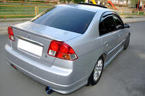 Honda Civic Sedan VII 2001–2006 DPT spojler (črna visok sijaj) fotografija 1